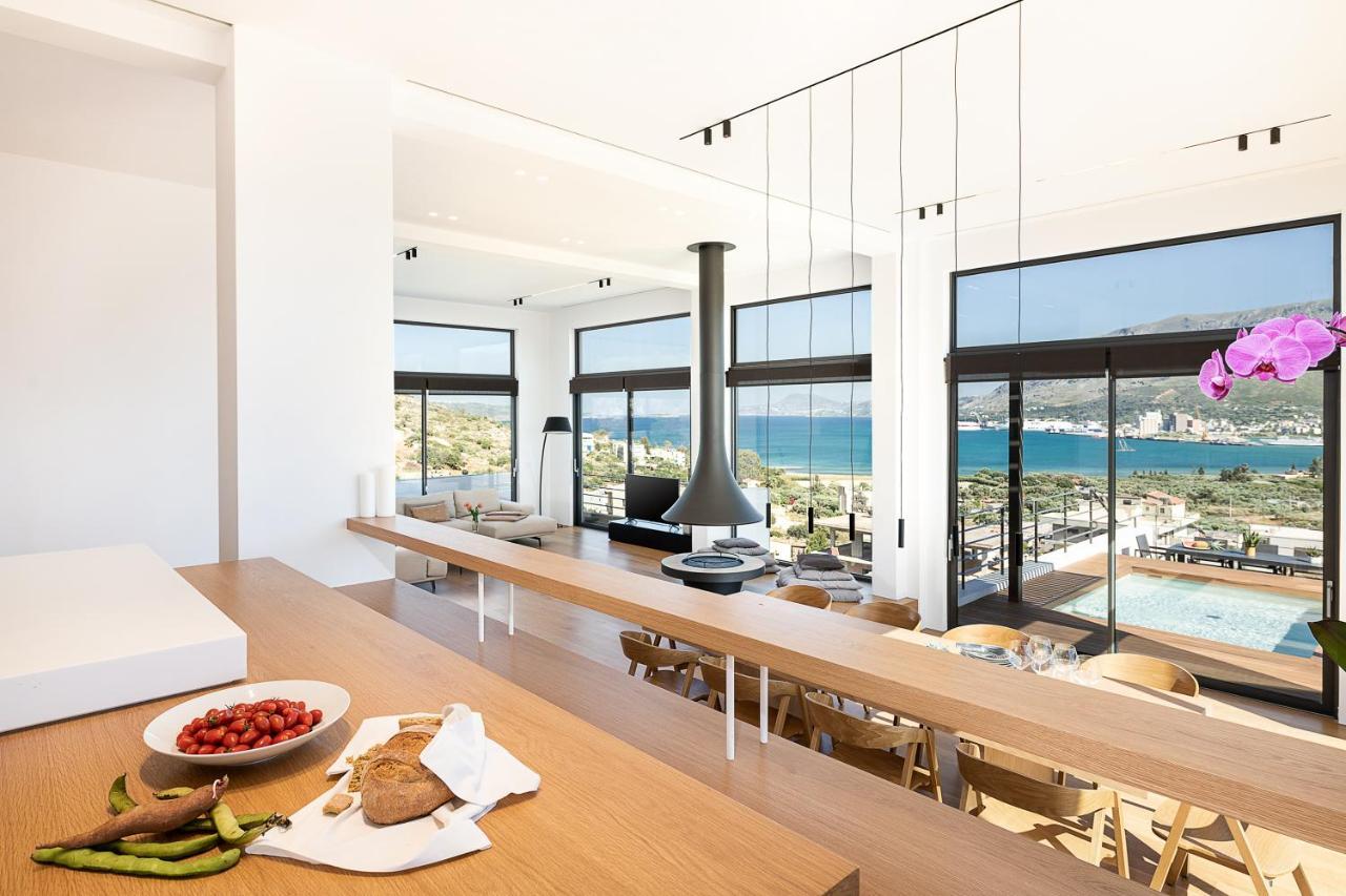 Villa Seametry Luxury Living Penthouse Souda Exterior foto